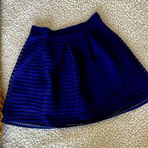 Navy Blue Windsor Skirt